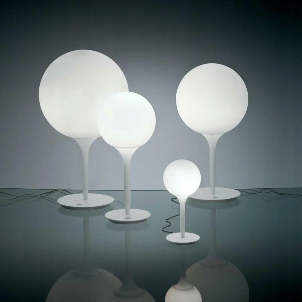 Artemide Castore 250 asztali lámpa, fehér, érintésvezérelt, 55 cm