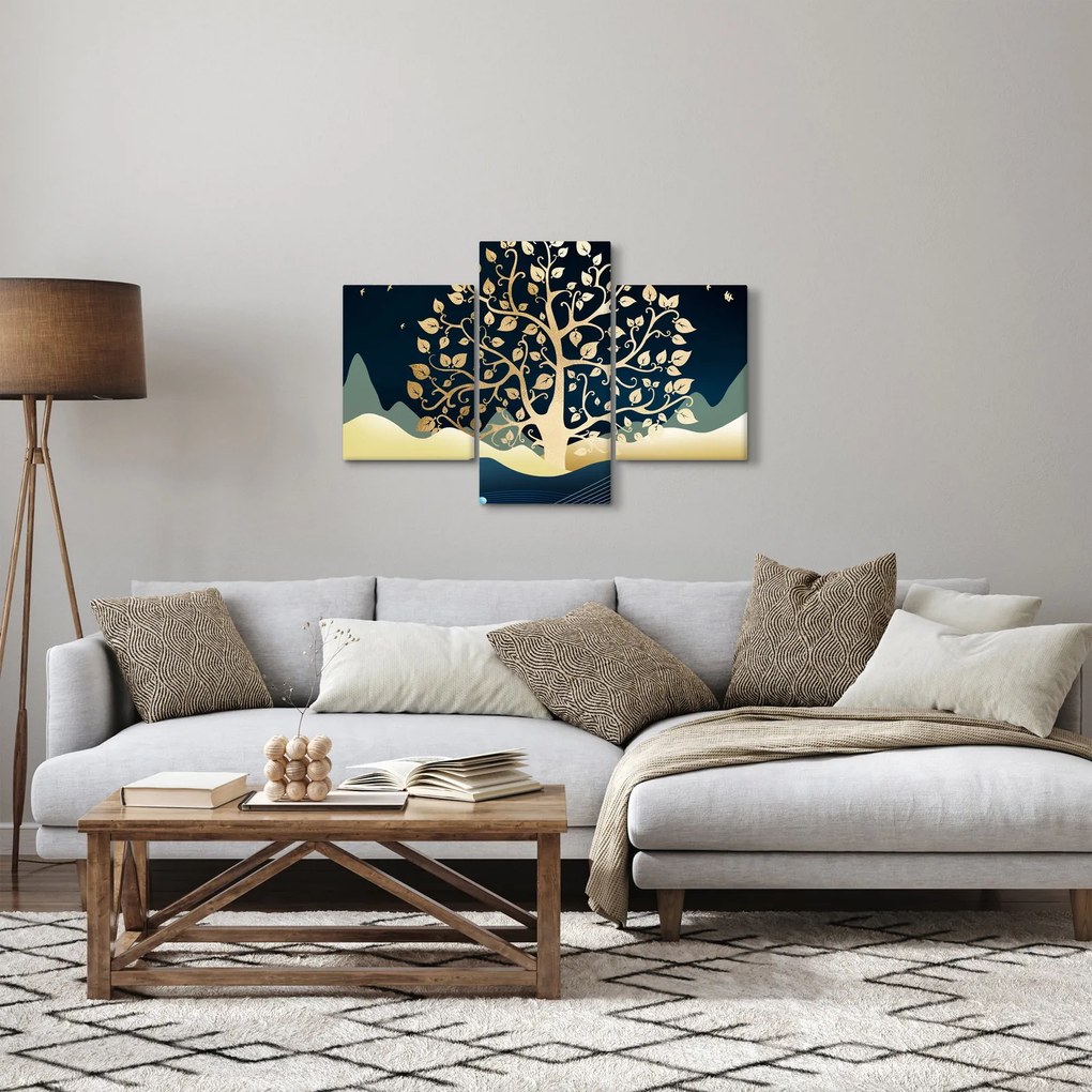 Egy aranyfa képe (90x60 cm)