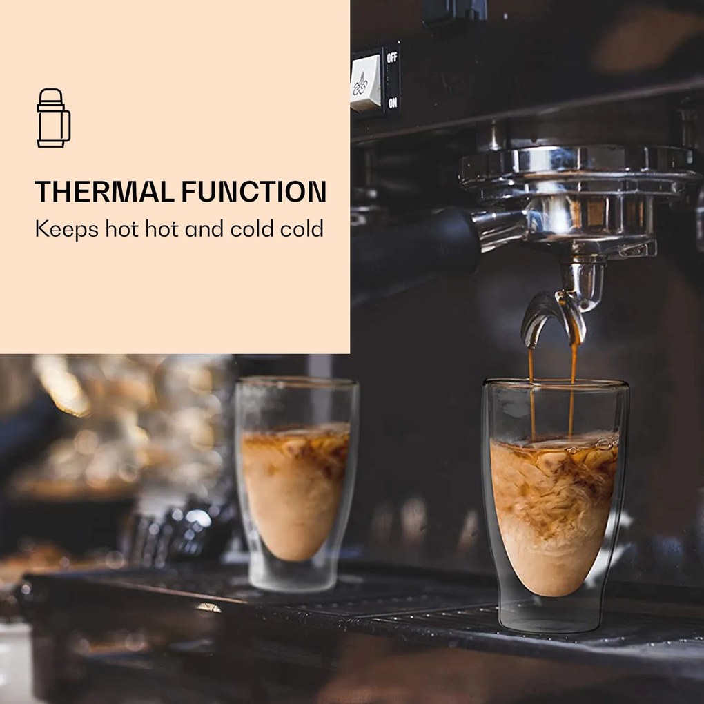 Feelino DUOS, duplafalú pohár, 400 ml