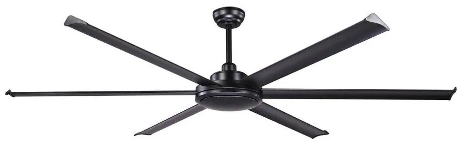 FARO 34203 - Mennyezeti ventilátor ROTTERDAM XL fekete átm. 200 cm + távirányítás