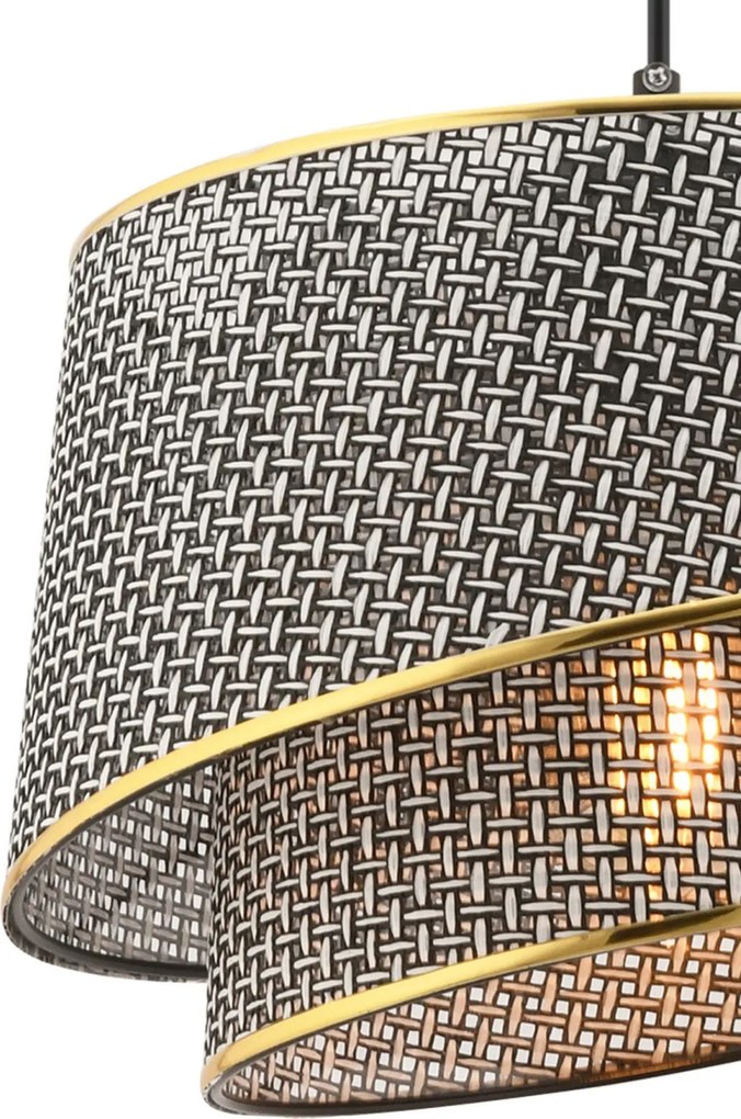 Barette Hazeran - Grey, Gold