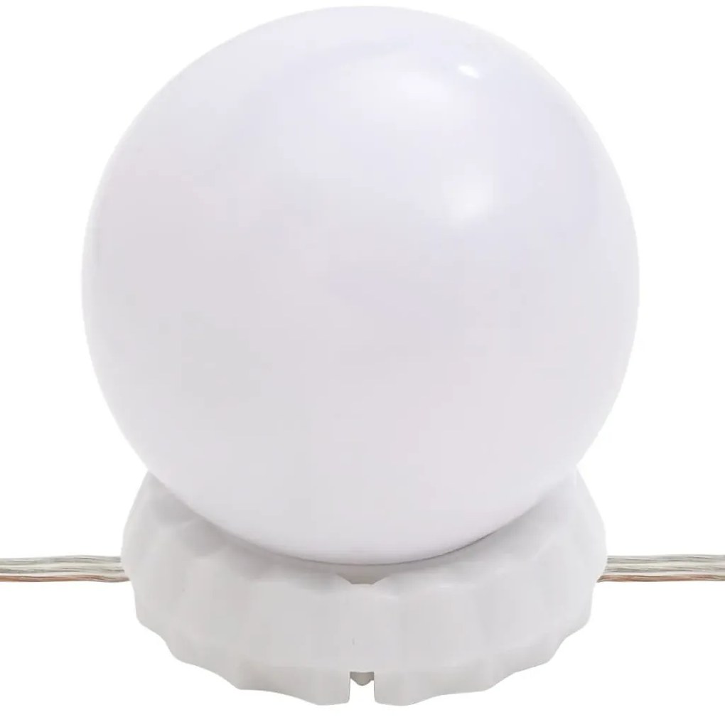 fekete tükrös szekrény LED-ekkel 90x31,5x62 cm