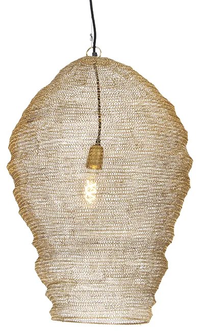 Keleti függőlámpa arany 70 cm - Nidum