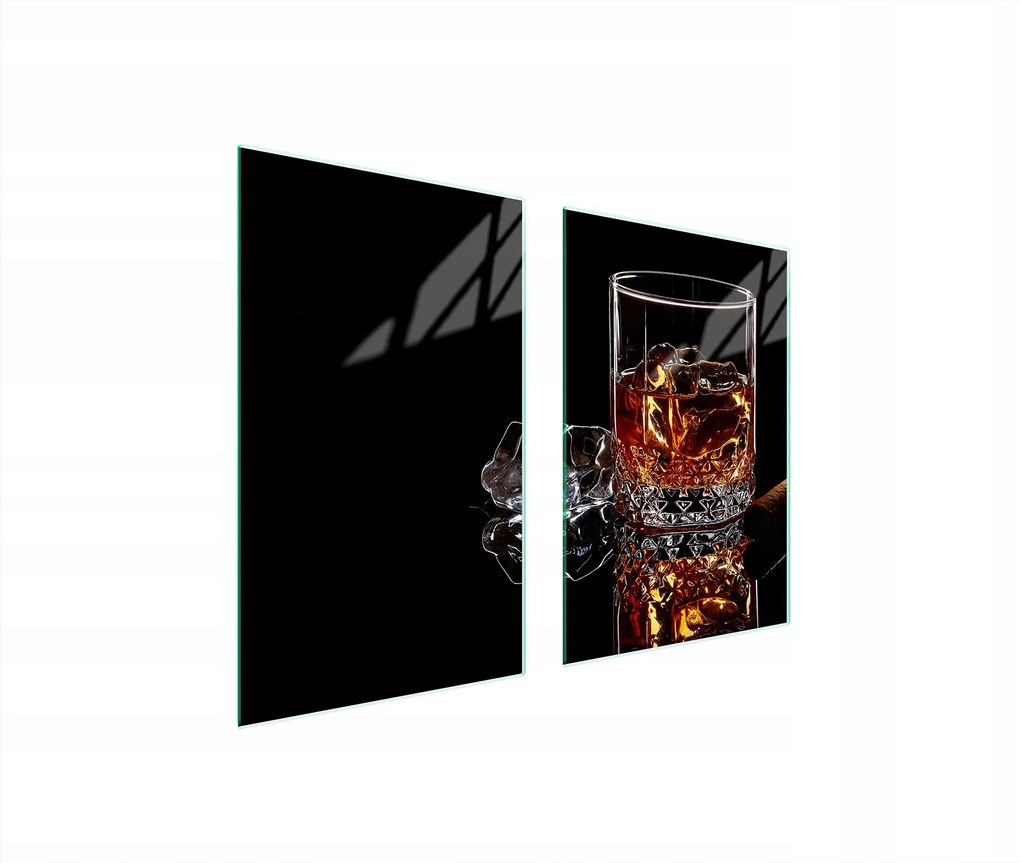 Üveg Konyhai Védőlap 65x52 Whisky Edzett Üveg