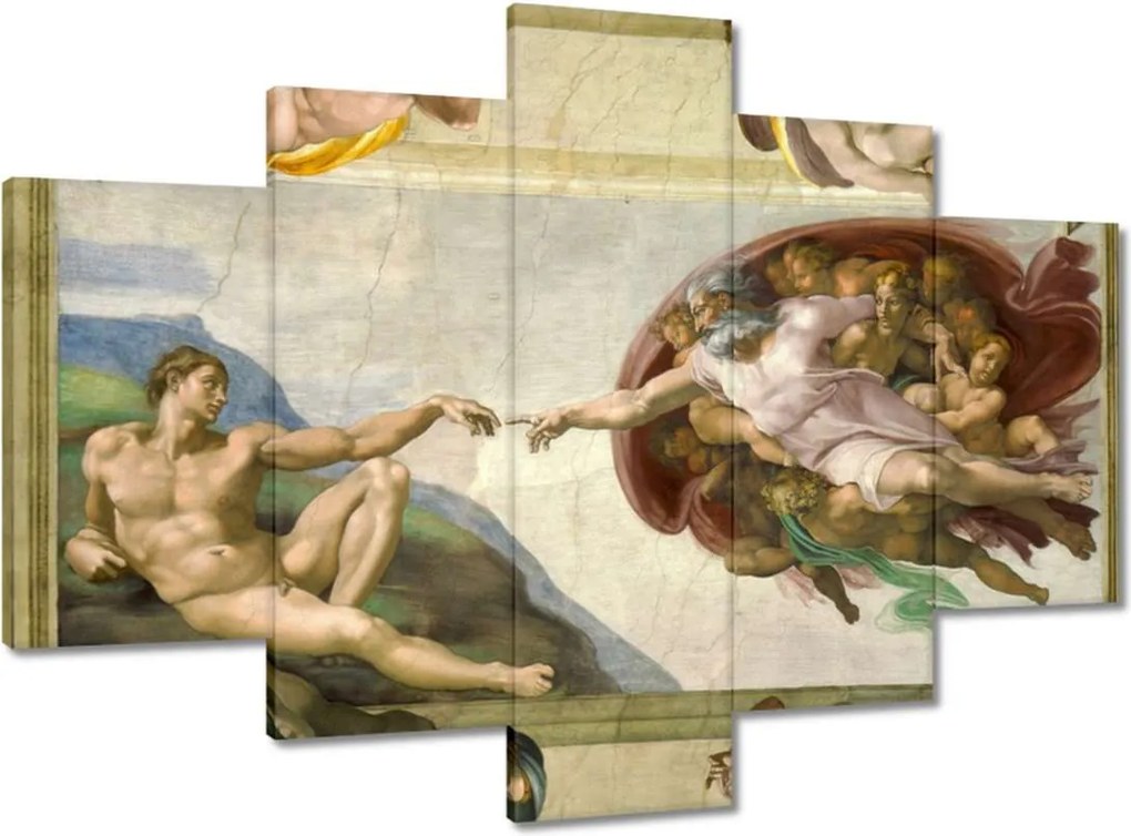 Festmények 150x105 Ádám teremtése