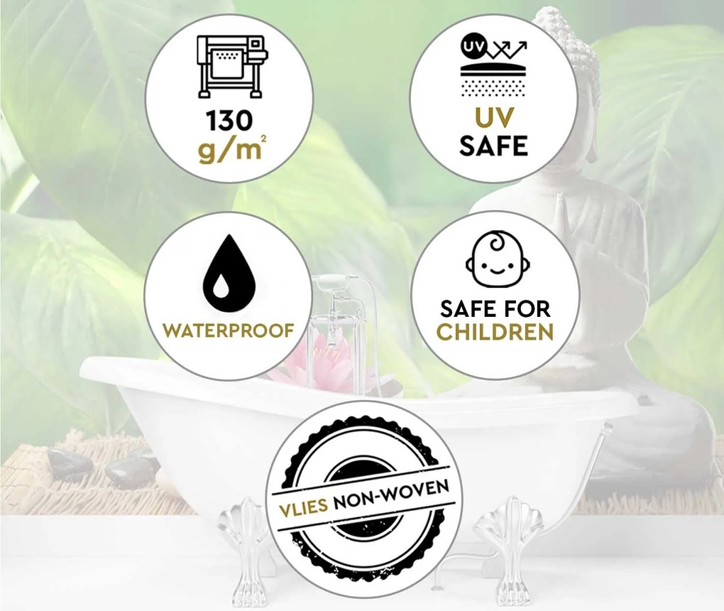 Gario Fotótapéta Zen buddha figurája Anyag: Vlies, Méret: 300 x 210 cm