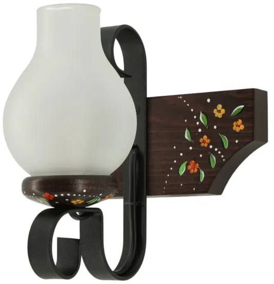 Brilagi - Fali lámpa QUEEN 1xE14/40W/230V bükk/wenge