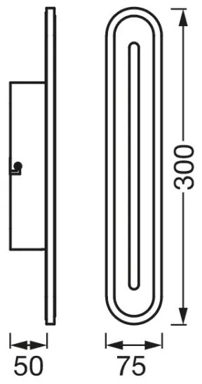 Ledvance-LED Dimmelhető fürdőszobai lámpa SMART+ BATH LED/13W/230V IP44 Wi-Fi