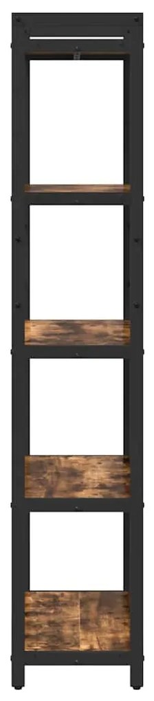 Könyvszekrény Füstölt tölgy 60 x 30 x 153 cm Faanyag