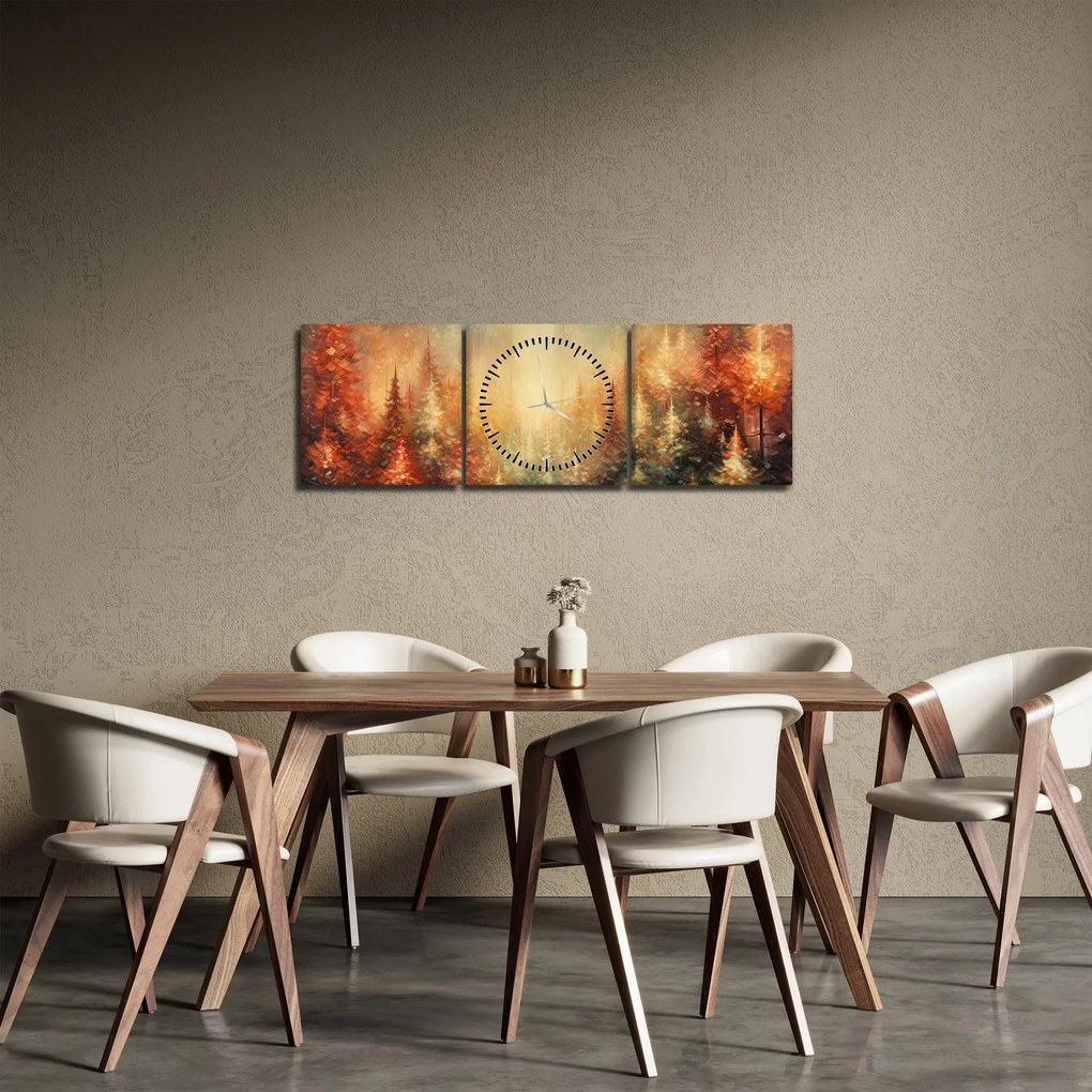 Kép - Erdők festése (órával) (90x30 cm)