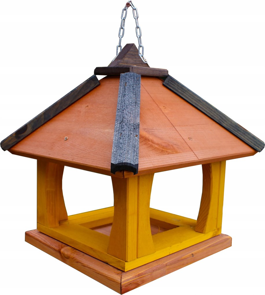 Madáretető az erkélyre akasztható fa