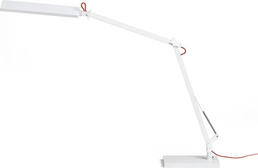 RENDL NORMA DIMM stolní bílá/červená 230V LED 10W 100° 3000K 4000K 6500K