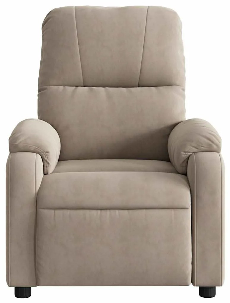 vidaXL tópszínű mikroszálas szövet dönthető fotel