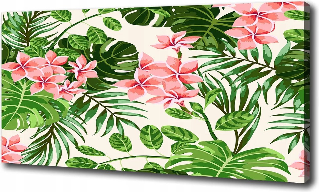 Vászonkép Virágos mintás 100x70 cm