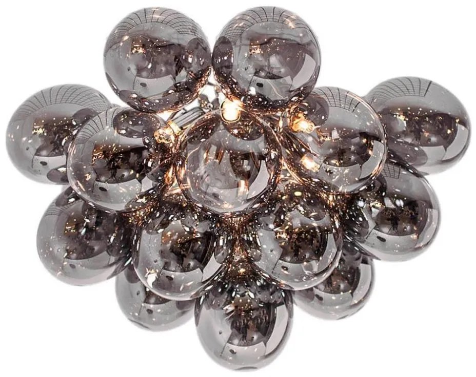 ByRydens 4202240-4505 - Mennyezeti lámpa GROSS 6xG9/5W/230V füstös/fekete