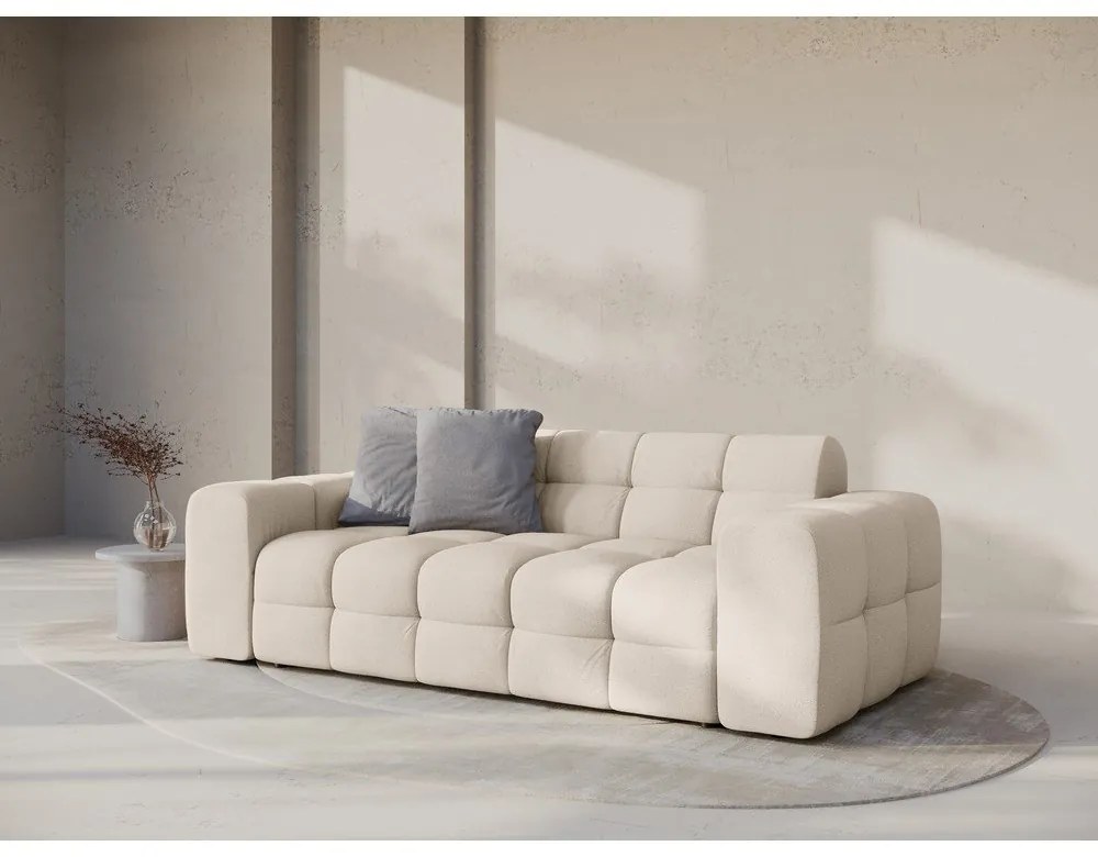 Bézs kanapé 222 cm Kendal – Micadoni