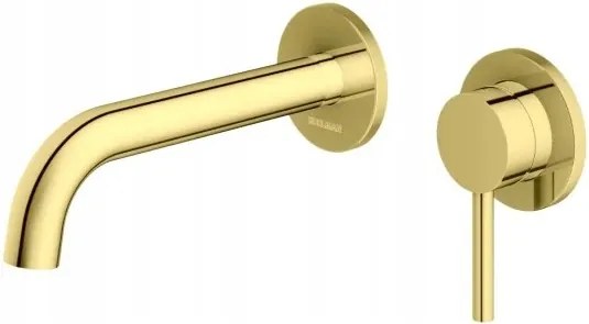 Falsík alatti mosdó csaptelep Kohlman Axel QB180AGD arany