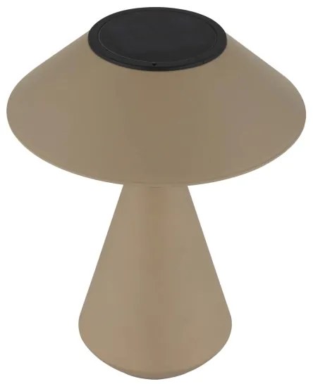 Globo 36639S - LED napelemes lámpa 10xLED/0,06W/1,2V IP44 barna