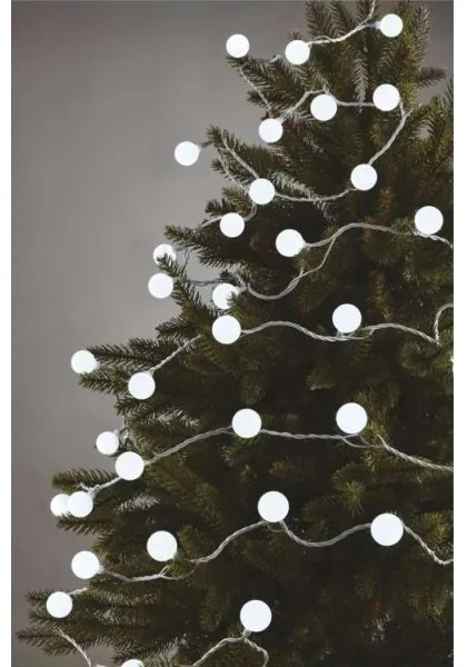 LED Karácsonyi kültéri lánc 40xLED/9m IP44 hideg fehér