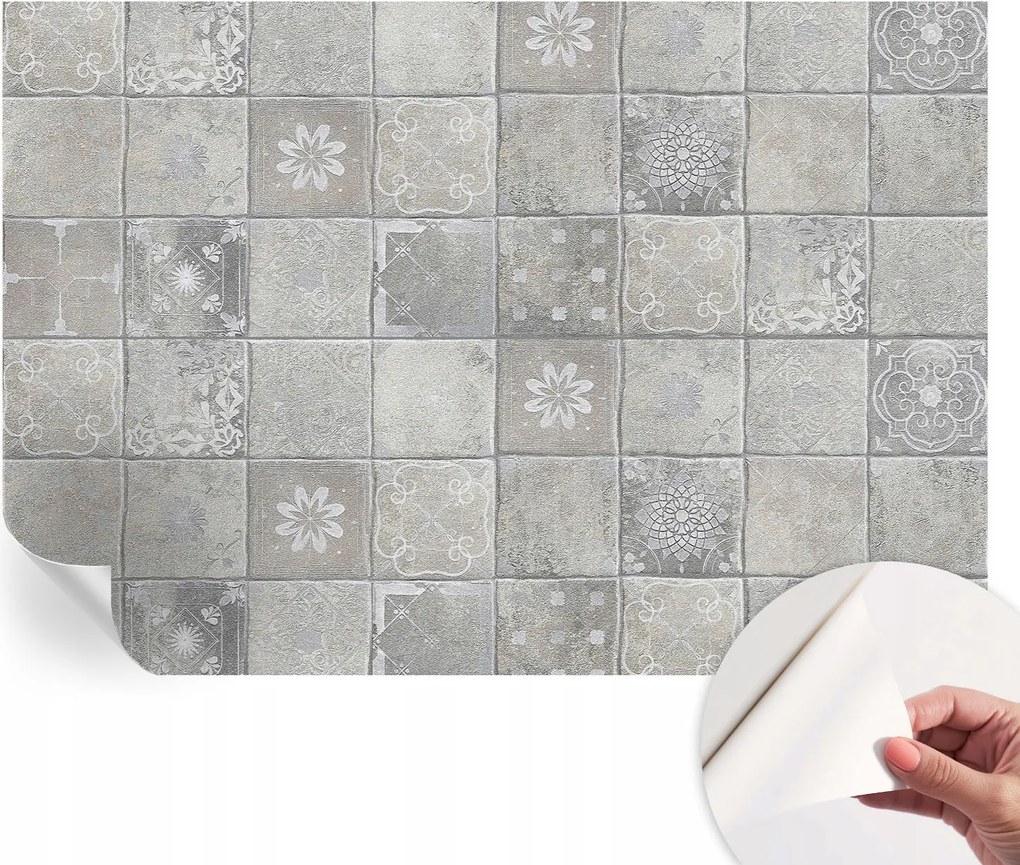 Öntapadós Dekoratív Fotótapéta Hálószobába Finom minták 152x104 cm