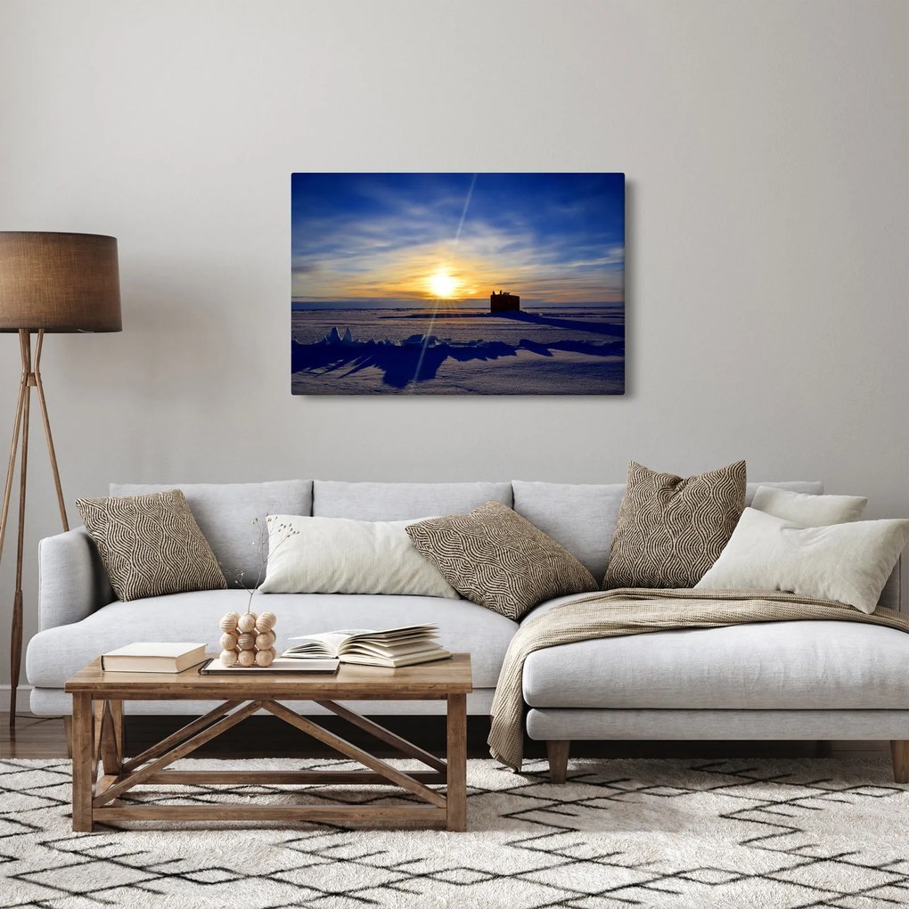 Kép - sarkvidéki táj (90x60 cm)