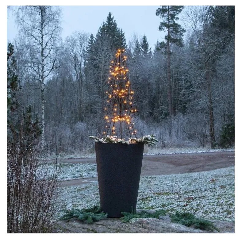 Eglo 411162 -LED Karácsonyi kültéri dekoráció 140xLED/0,066W/31V 90 cm IP44 meleg fehér