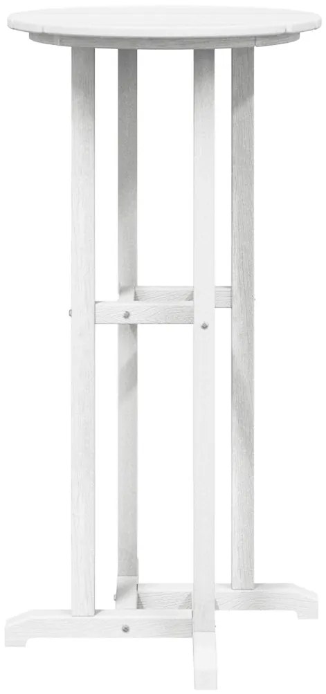 Bárasztal Fehér 55x55x107 cm HDPE