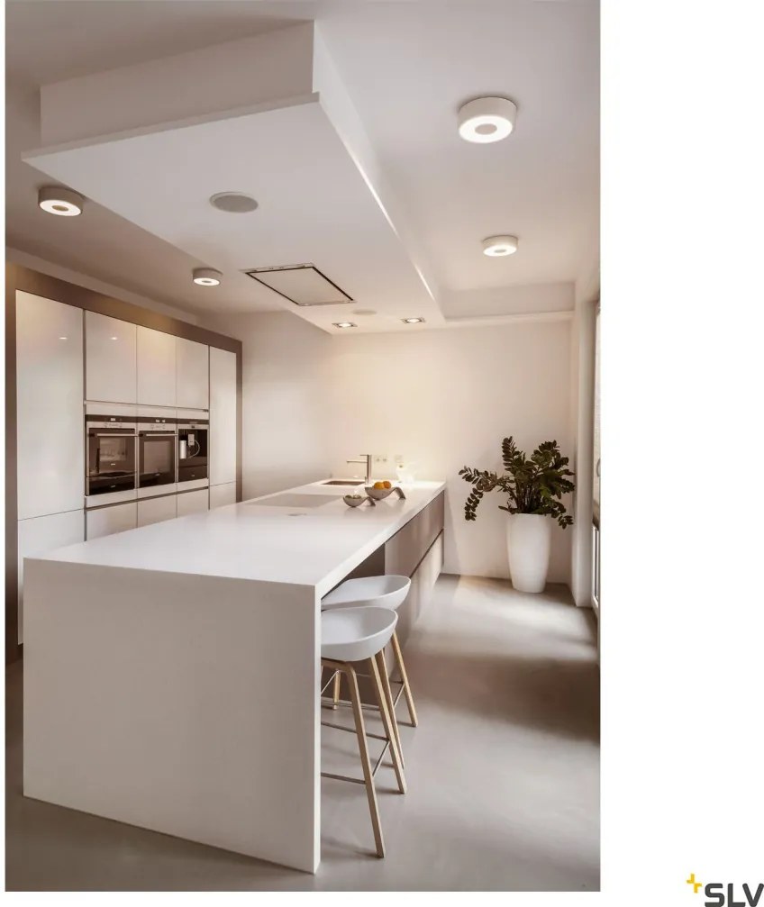 SLV OCCULDAS 117321 Süllyesztett mennyezeti lámpa 1x24W/LED 3000K 1500LM IP20