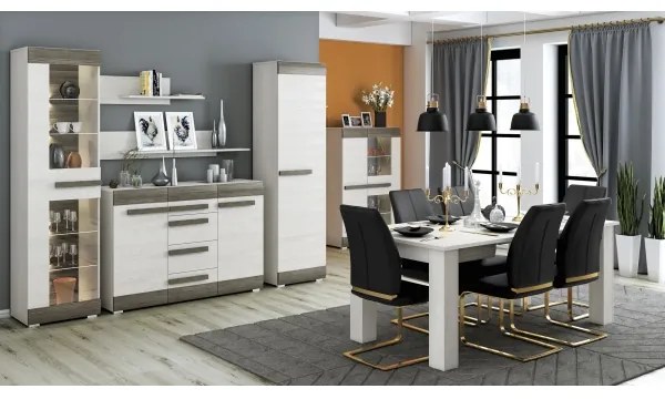 Fali polc SARPA 23x92 cm fehér