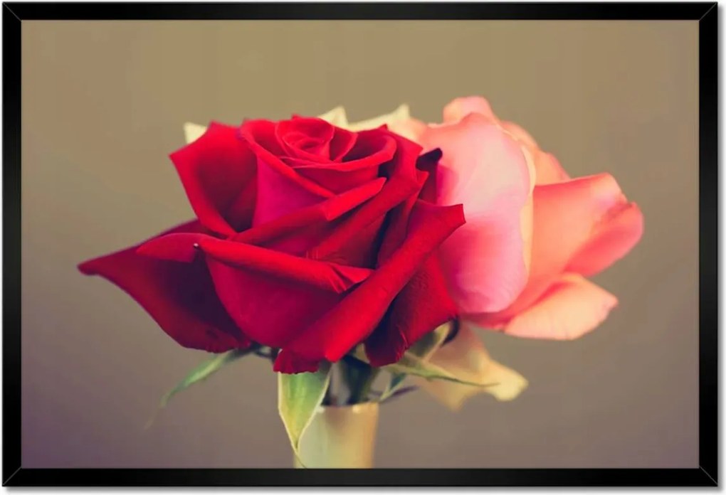 Poszterek keretben 60x40 Nőnap Ajándék Love