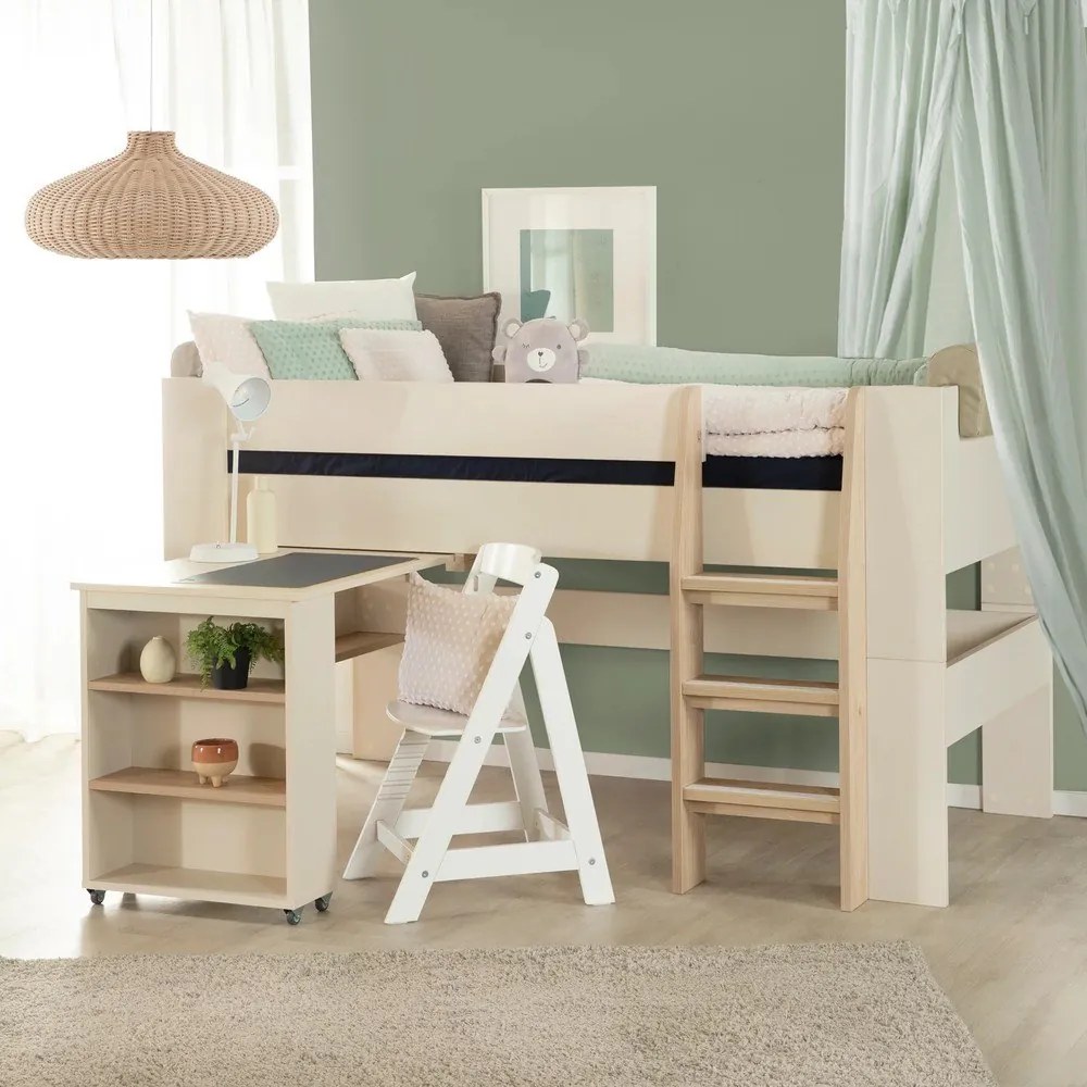 Gyerek íróasztal 66x95,5 cm Flexi Grow – Roba