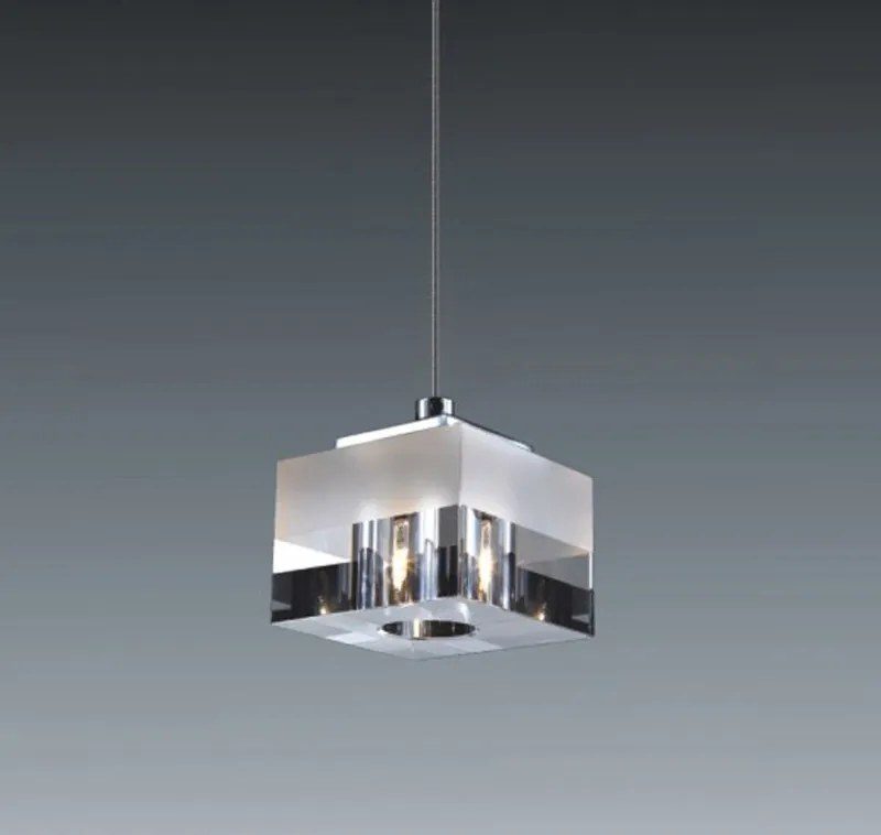 ITALUX MD9216-1A CUBRIC Egyágú Függesztett Lámpa Fém G4 IP20