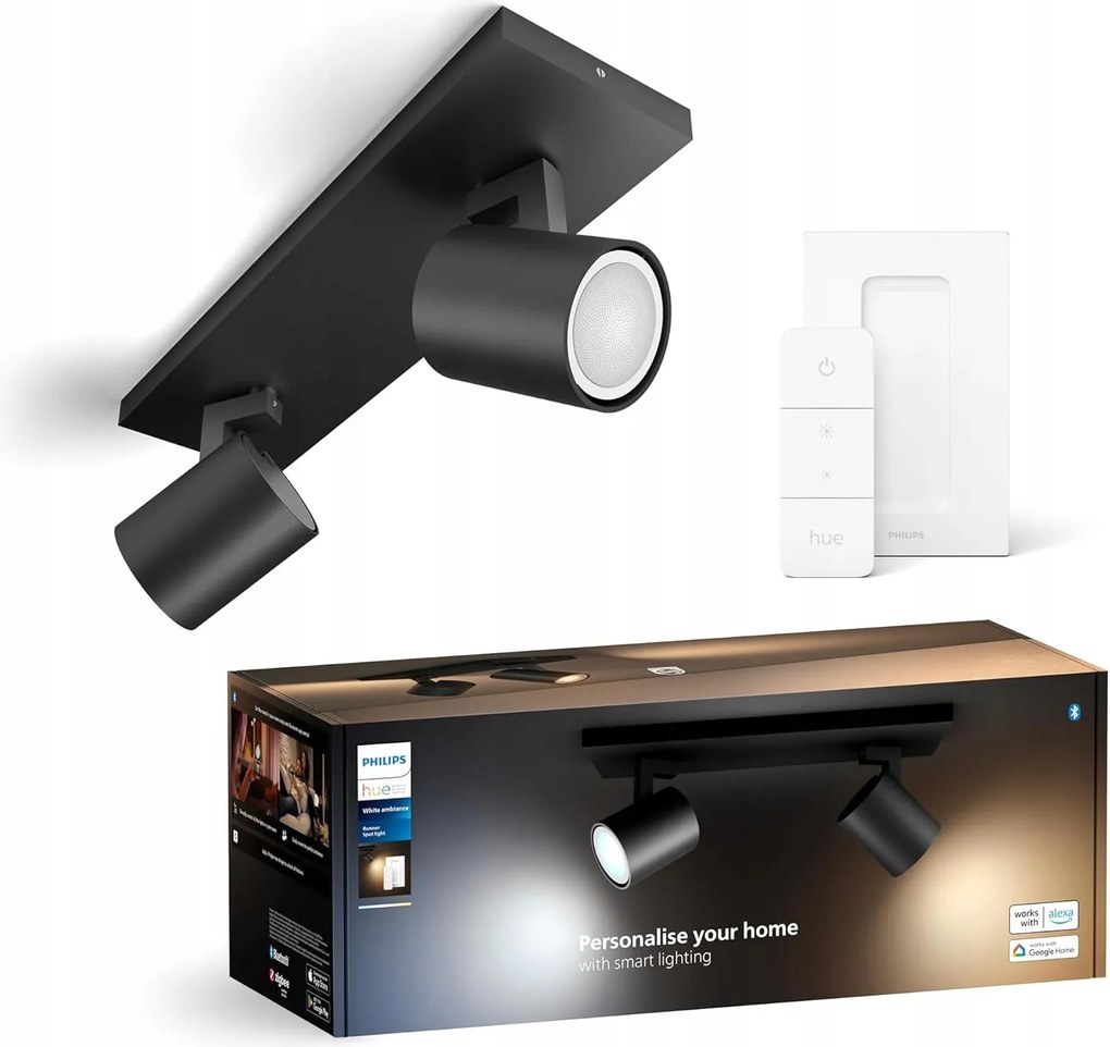 Led Mennyezeti Lámpa Reflektor Intelligens Smart Távirányító Runner Philips Hue