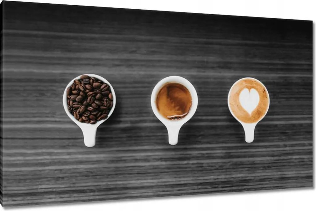 Vászonkép 120x70 Kávék a konyhába Kávék Kávé