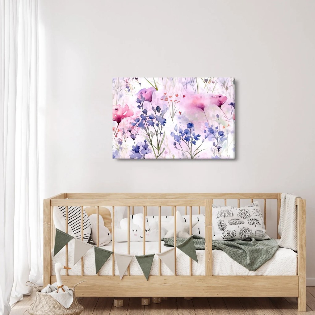 Kép - Akvarell rét (90x60 cm)