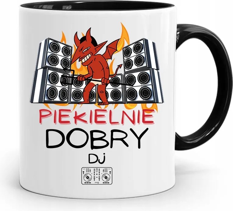 Dja Zene Bögre Fekete Pokolian Jó Dj nyomtatott fotóval