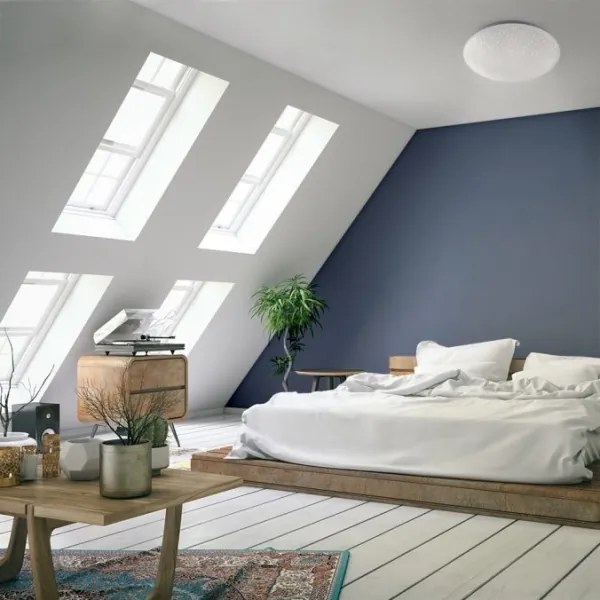 Leuchten Direkt 14241-16 - LED RGB Dimmelhető lámpa SKYLER LED/5,6W/230V + távirányító