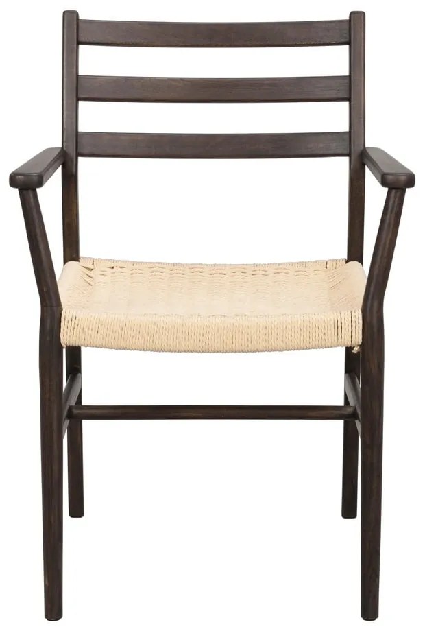 Natúr színű-sötétbarna étkezőszék Harlan – Rowico