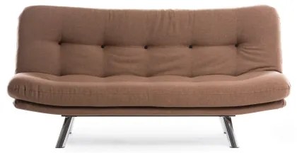 BINA kétszemélyes kihúzható kanapéágy – világosbarna