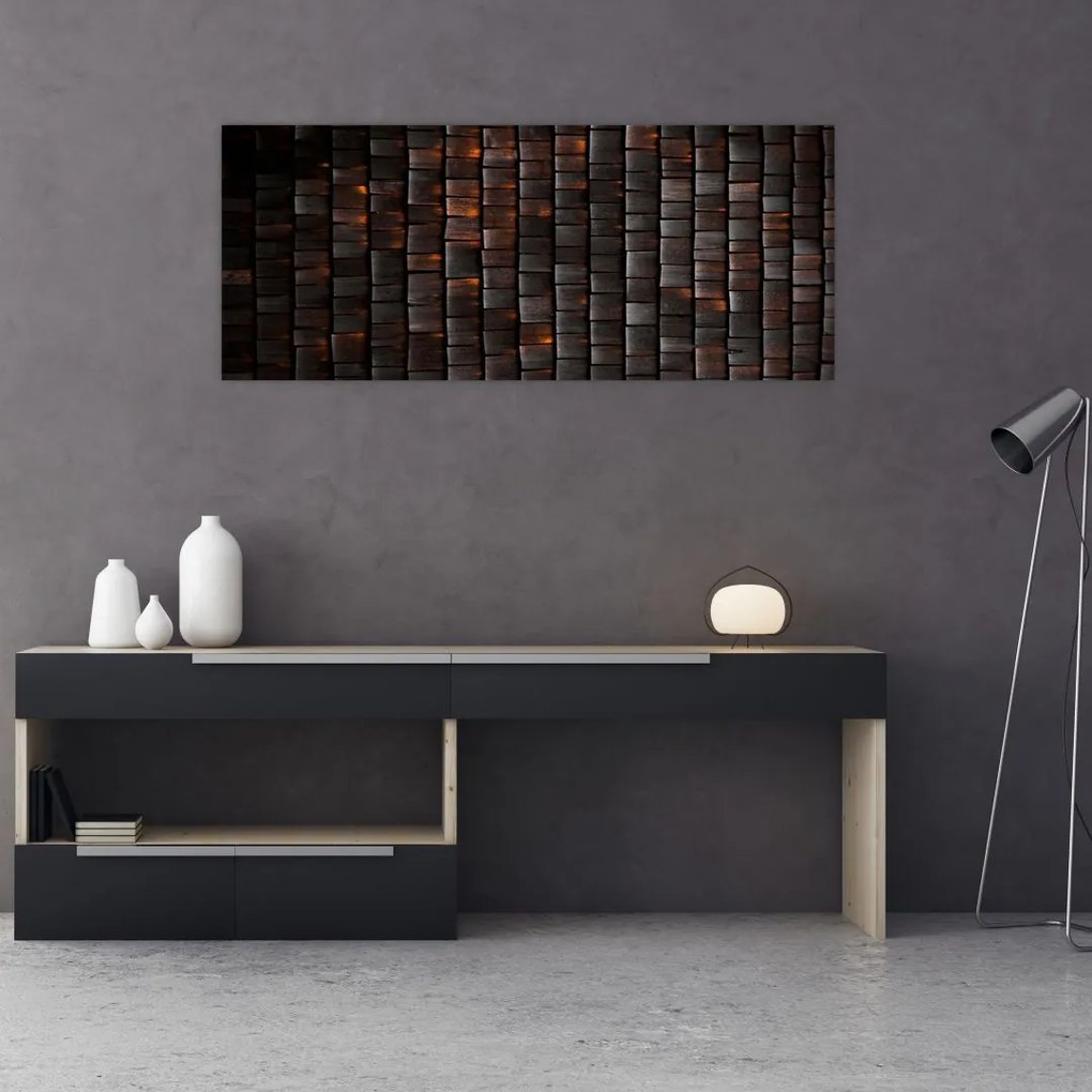 Modern absztrakt kép (120x50 cm)