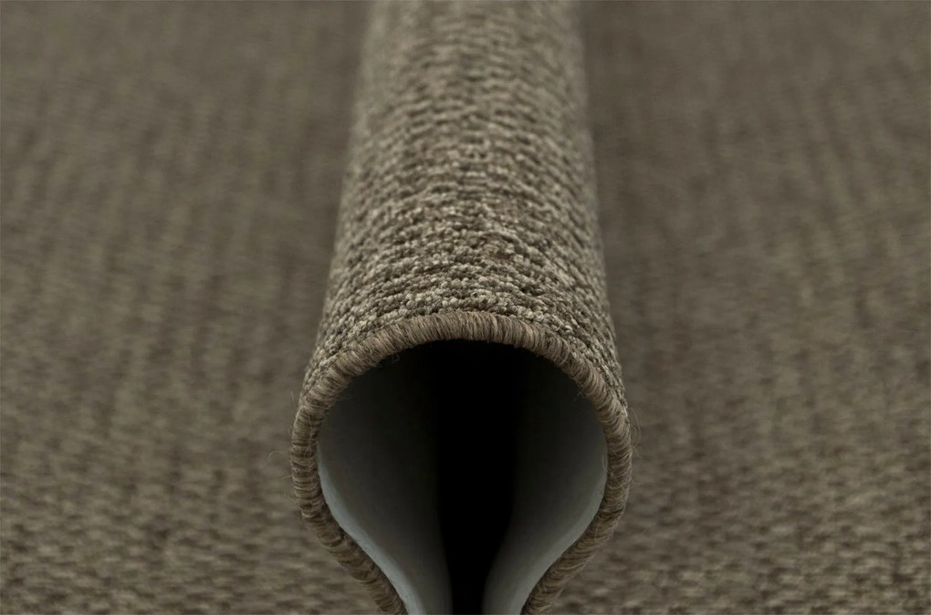 Szoba Nappali Szőnyeg Hurok Melange Barna Bézs Filc Cannon 100x200 cm