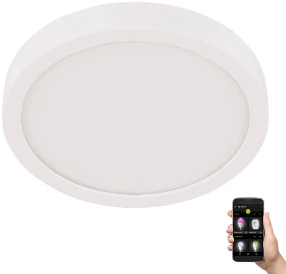 Eglo 30891 - LED fürdőszobai mennyezeti lámpa FUEVA LED/20,5W/230V IP44 fehér