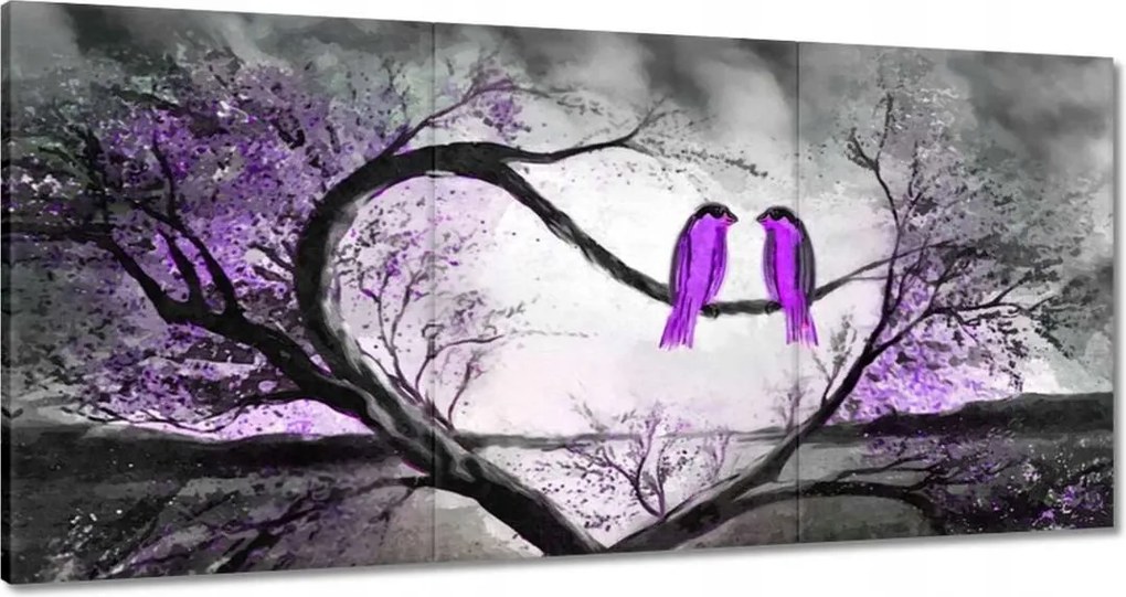 Vászonkép 180x90 Udvarlás a holdfényben