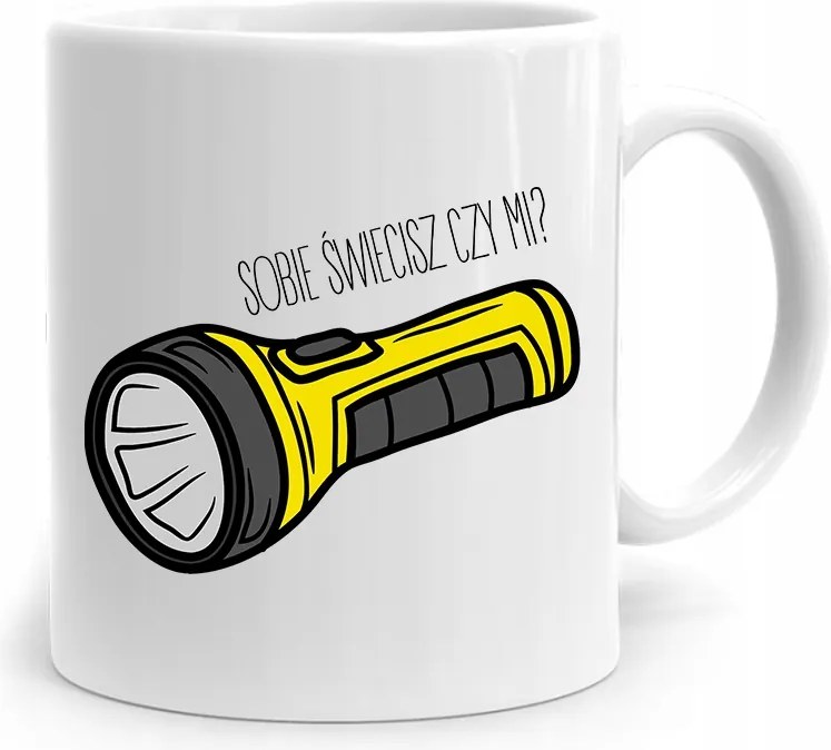 Apák Napi Bögre Apáknak Világítasz, Vagy Nekem, fényképes nyomattal