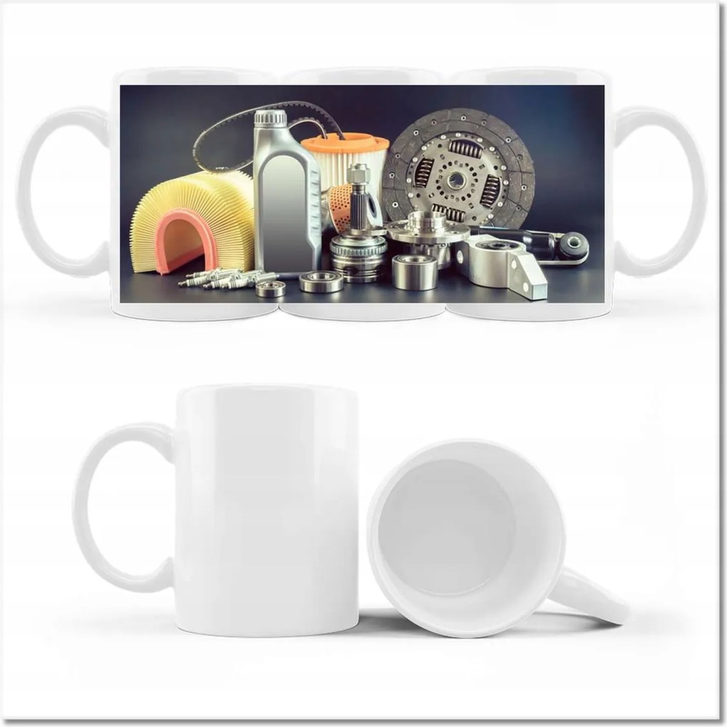 Fényképes bögre Autóalkatrészek Autó