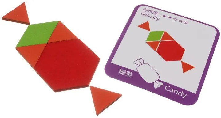 Oktatási kirakó - geometriai formák