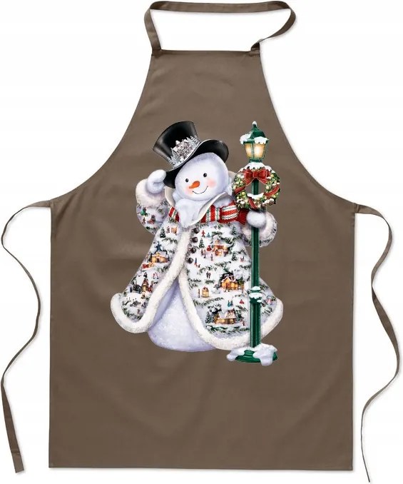 Konyhai kötény Mikulás Karácsonyi ajándék