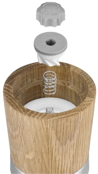 WMF CERAMILL NATURE fűszermalom tölgyfa kivitelben