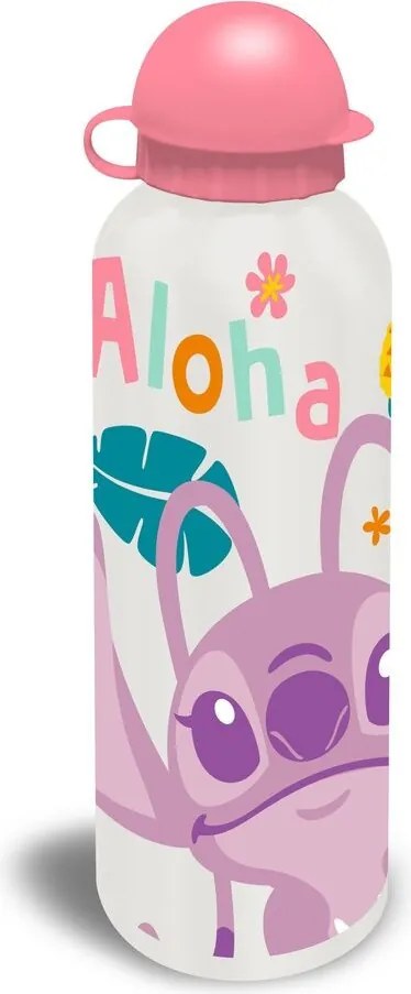 Disney Lilo és Stitch, A csillagkutya Aloha alumínium kulacs ivókupakkal 500 ml