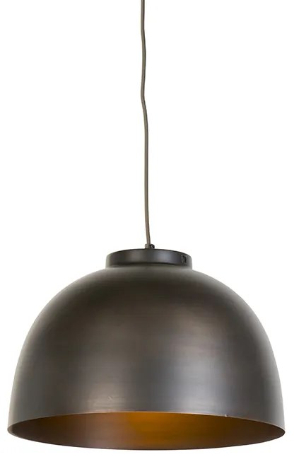 Ipari függőlámpa barna 40 cm - Hoodi